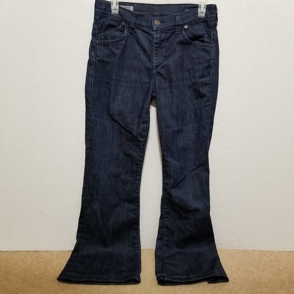 Citizens Of Humanity jeans 28 Hutton #251 High Rise Wide Leg Dark Paris denim - Picture 1 of 16